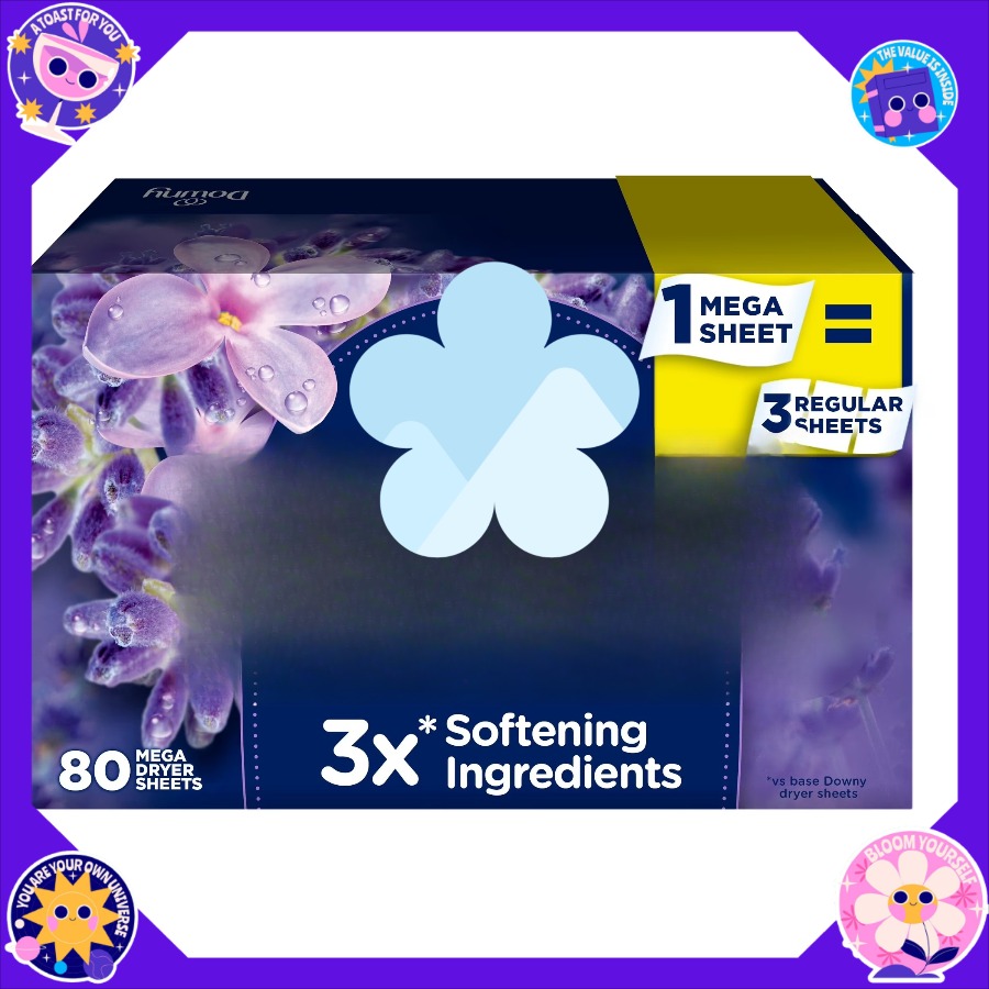Fabric Softener Sheet - ICUTE-Downy Fabric Softener Dryer Sheets, Infusions