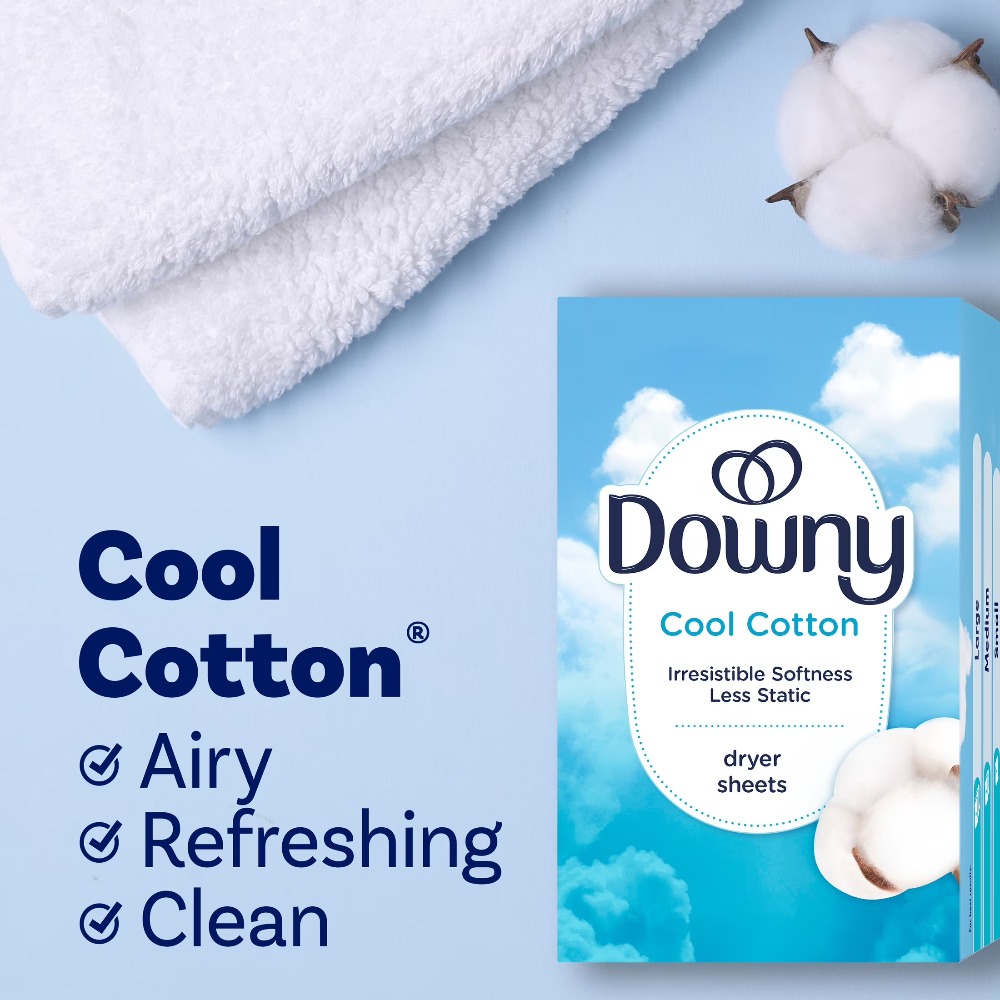 Fabric Softener Sheet - Fabric Softener Dryer Sheets, Cool Cotton