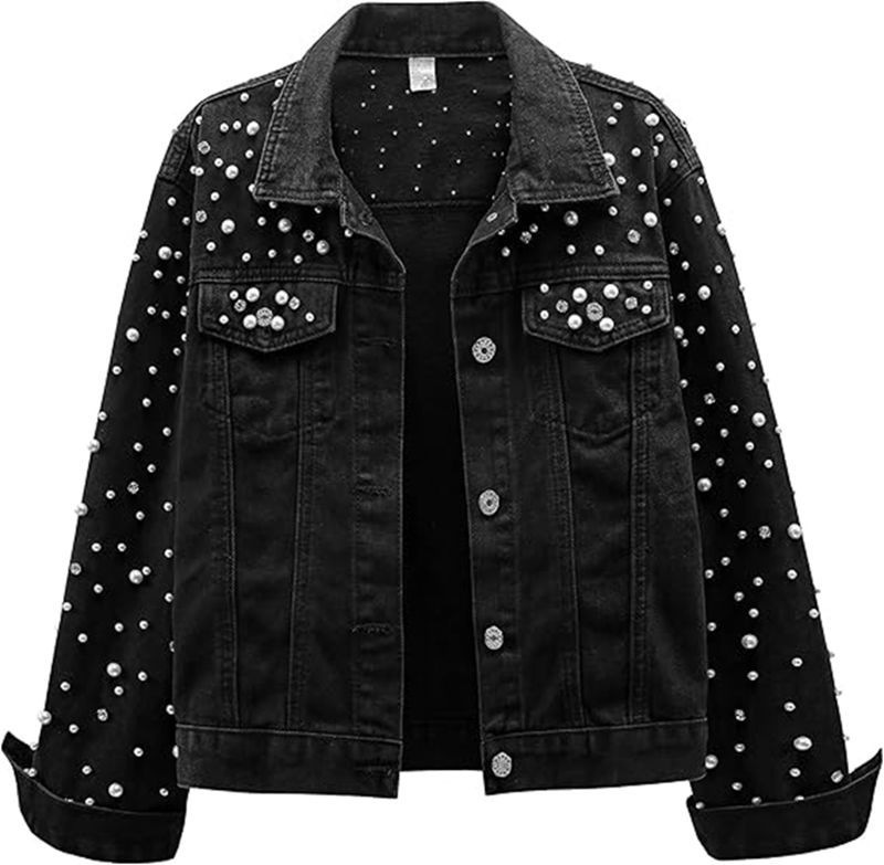 Sewing Jackets - New Pearl Denim Jackets for Women