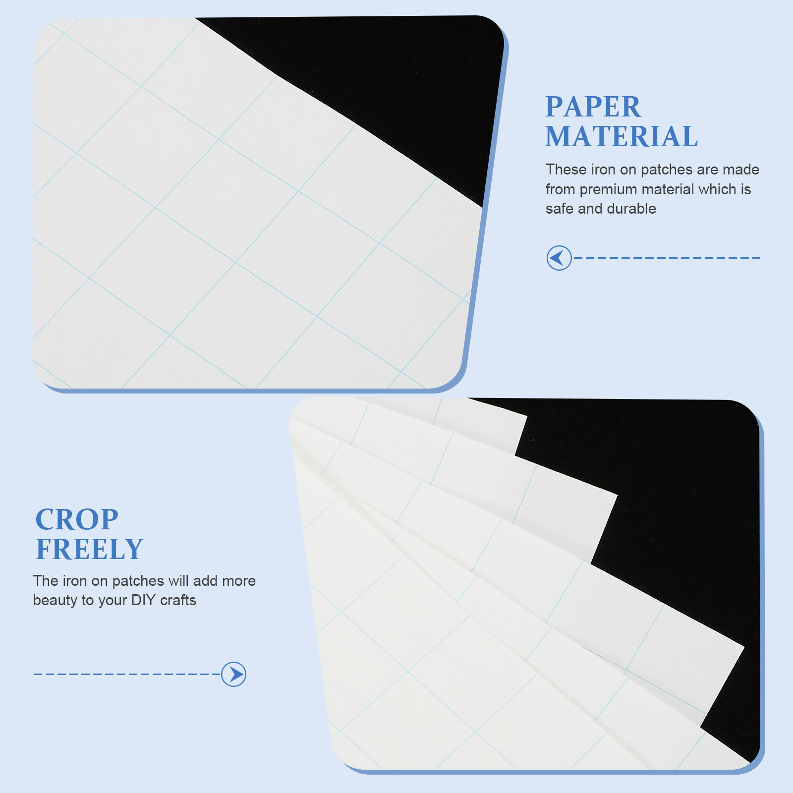 Iron On Patch - 5pcs Heat Transfer Paper Clothes Iron