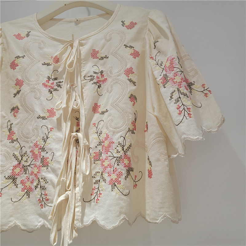 Clothland Women Summer Embroid - Sewing V review and price