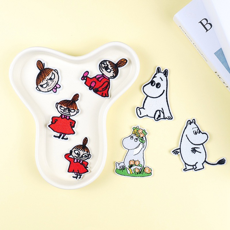 Moomin Cute Cartoon Embroidere - Iron On Patch review and price