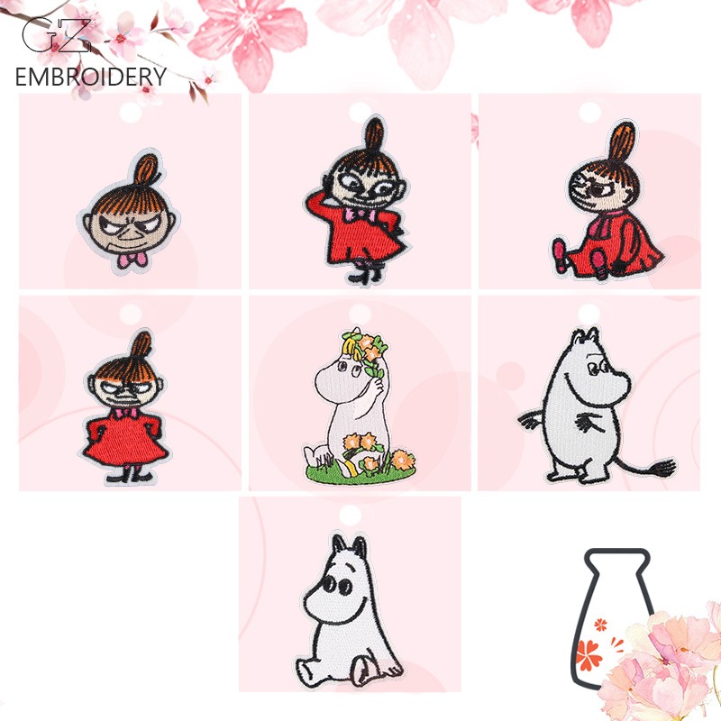 Moomin Cute Cartoon Embroidere - Iron On Patch review and price