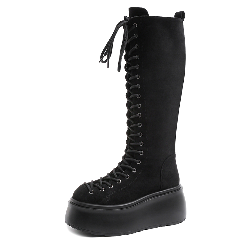 8CM Fashion Wedge-heeled Tasse - Sewing Latex review and price
