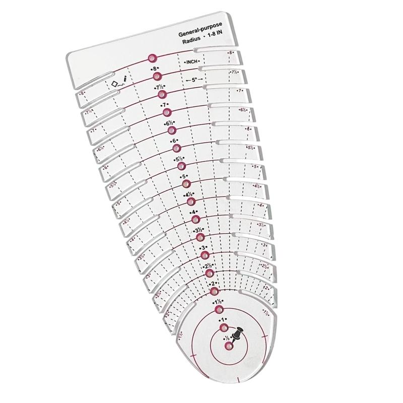 39BB Clear Scale Acrylic Measu - Sewing Textile Art review and price