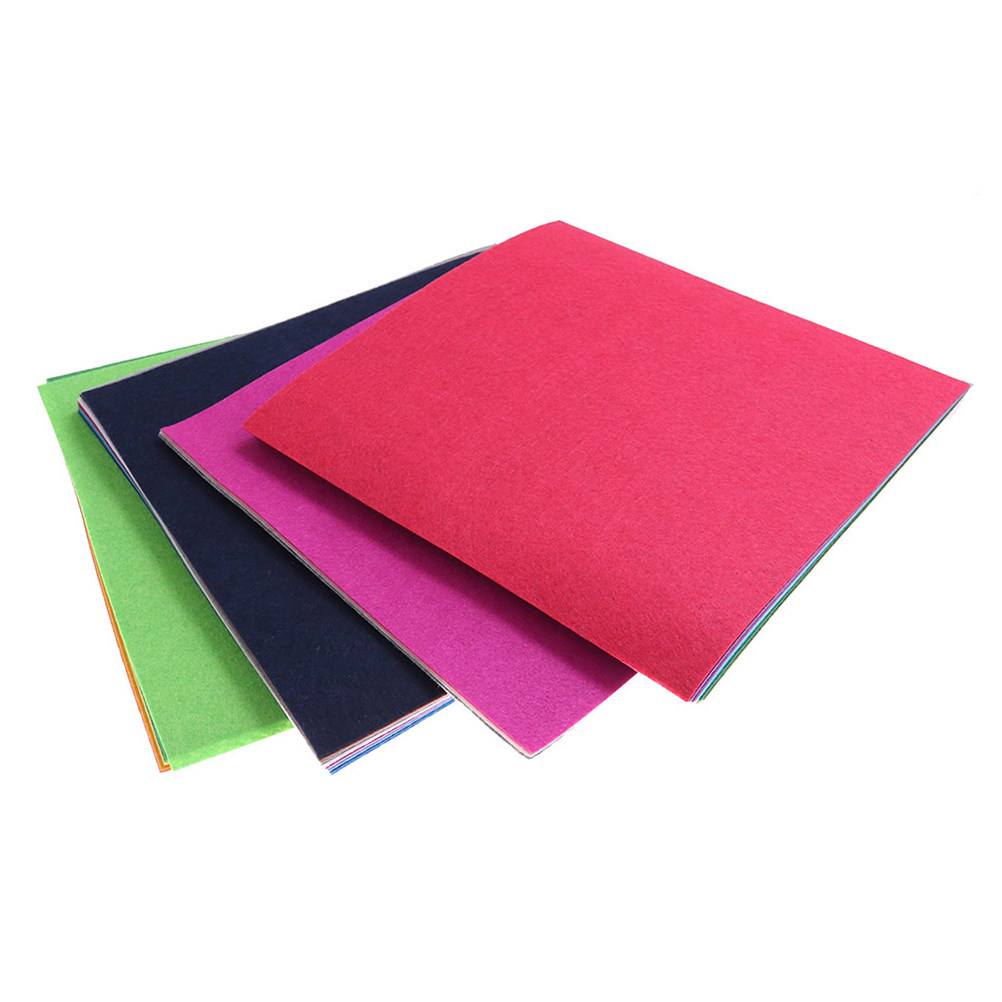 40Pcs Vibrant Nonwoven Fabric  - Sewing Textile Art review and price