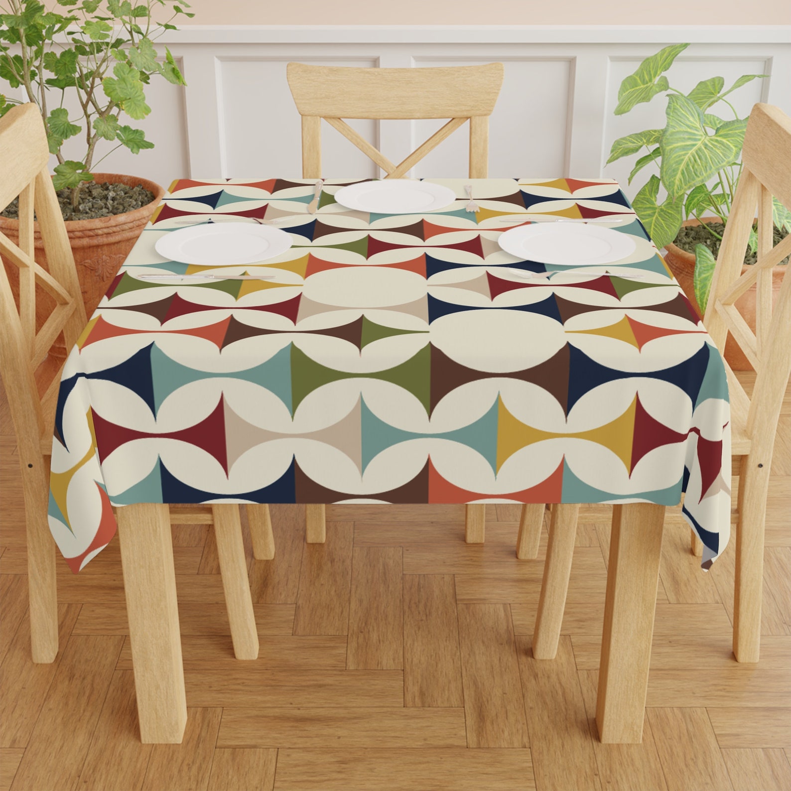 Mid Century Modern Retro Geome - Century Textile & Sewing Supply Photos review and price