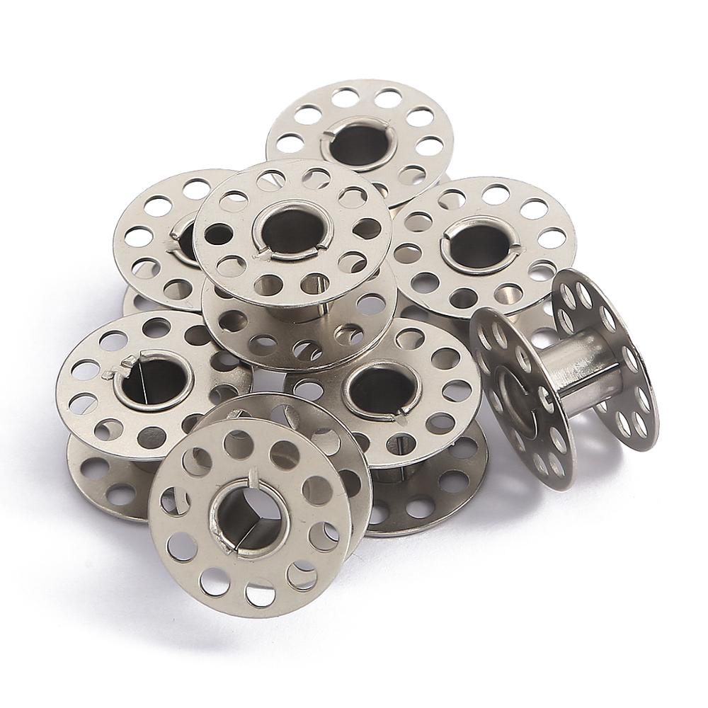 10pcs Iron Metal Bobbins Spool - Sewing Machine Yarn review and price