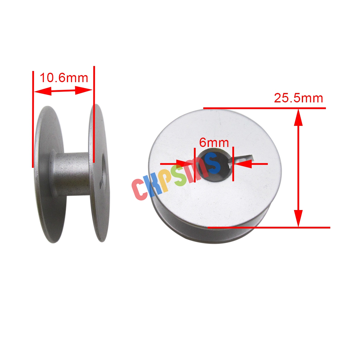 #18034AS Aluminum Large Bobbin - Sewing Machine Yarn review and price