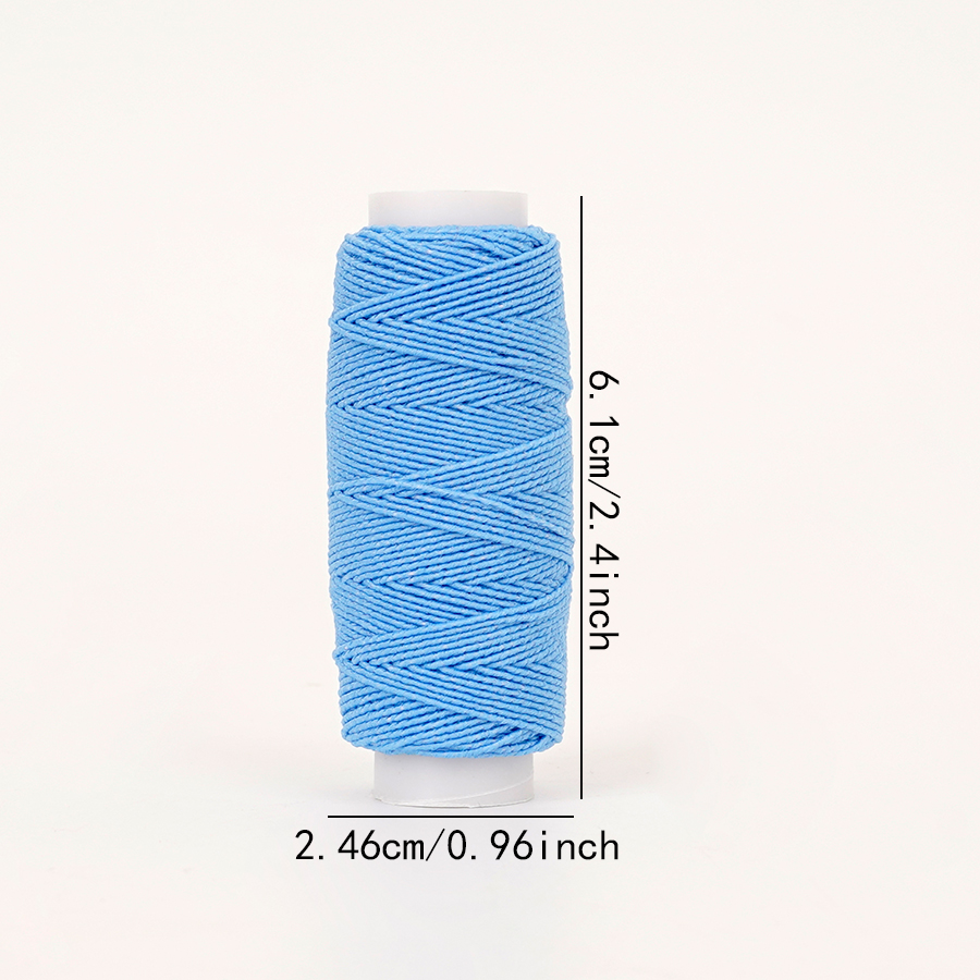 18-Color 0.6mm Ultra-Fine Elas - Sewing Machine Yarn review and price