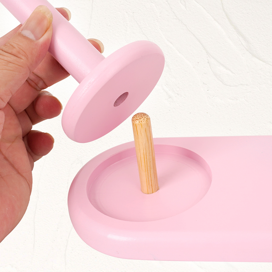 1pc Double-Axis Wooden Yarn Ho - Sewing Machine Yarn review and price