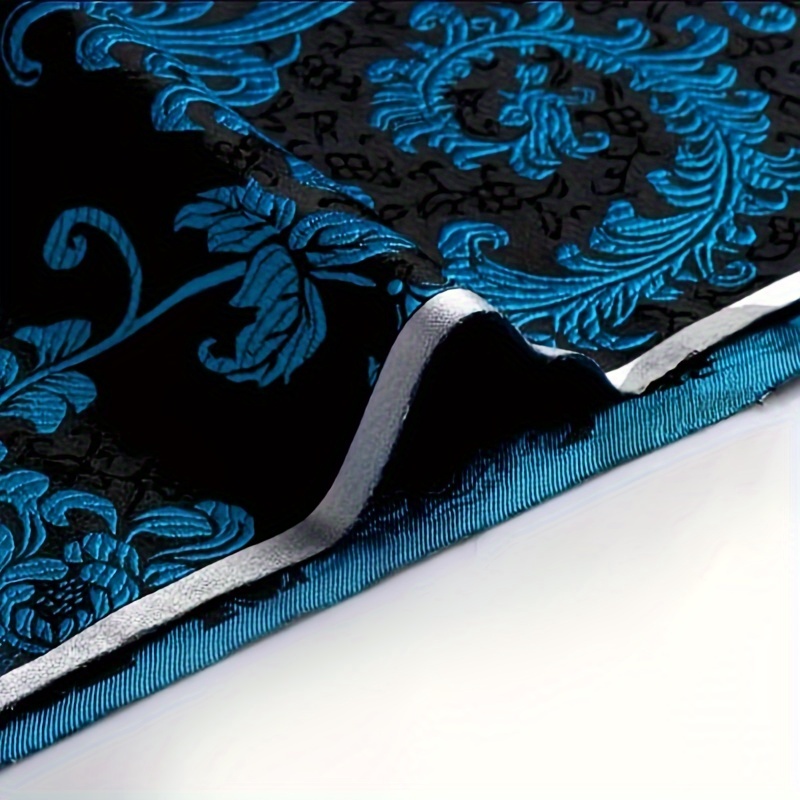3D Blue Phoenix Tail Brocade F - Sewing Garments review and price