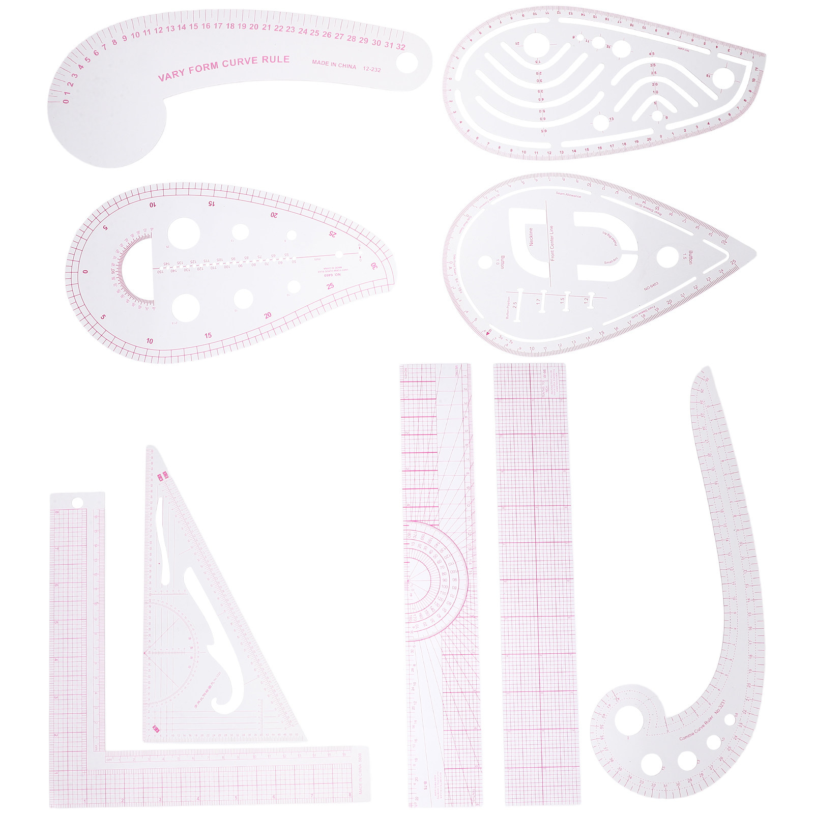 1Set Garment Pattern Making Ru - Sewing Garments review and price